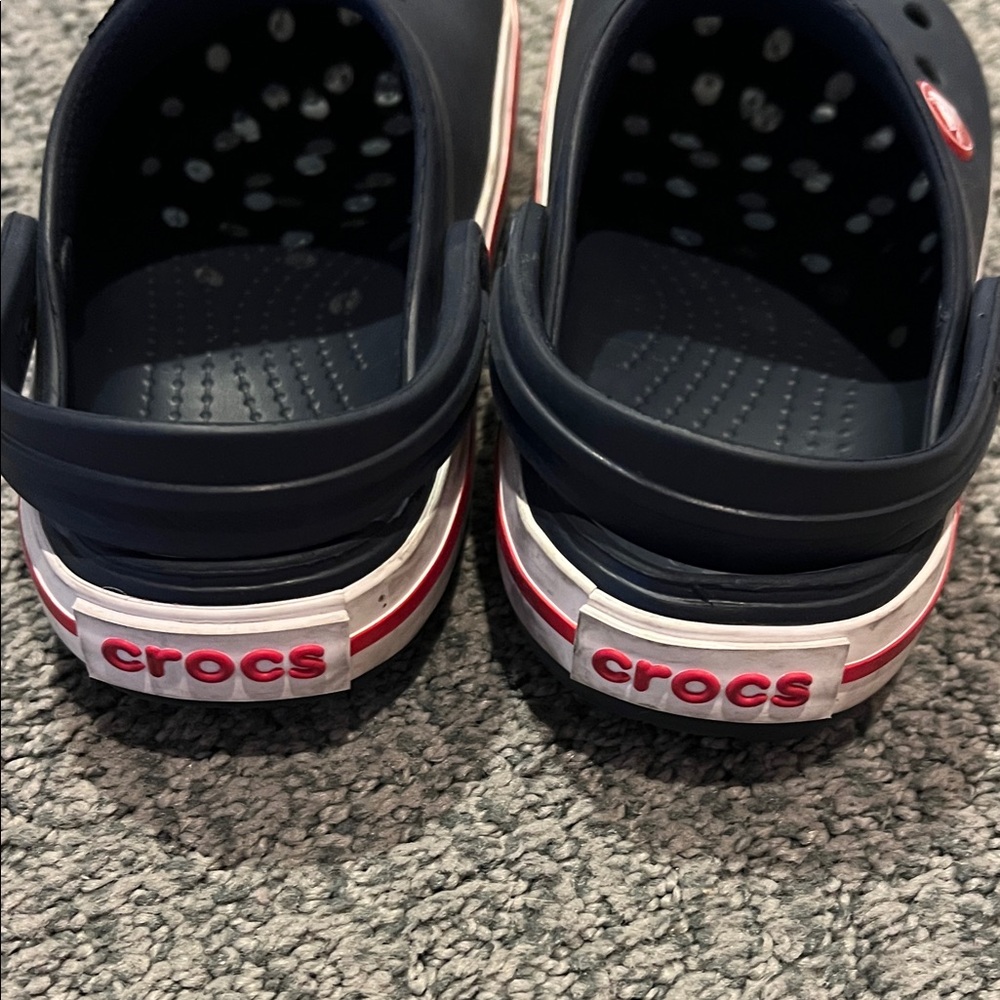 CROCS Kids Navy and Red
